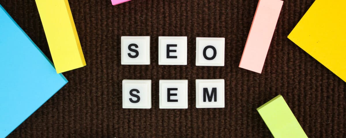 alphabet letters with seo semconcept search engine optimization search engine matketing SEO vs. SEM: ¿Cuál es la mejor estrategia para tu Startup?