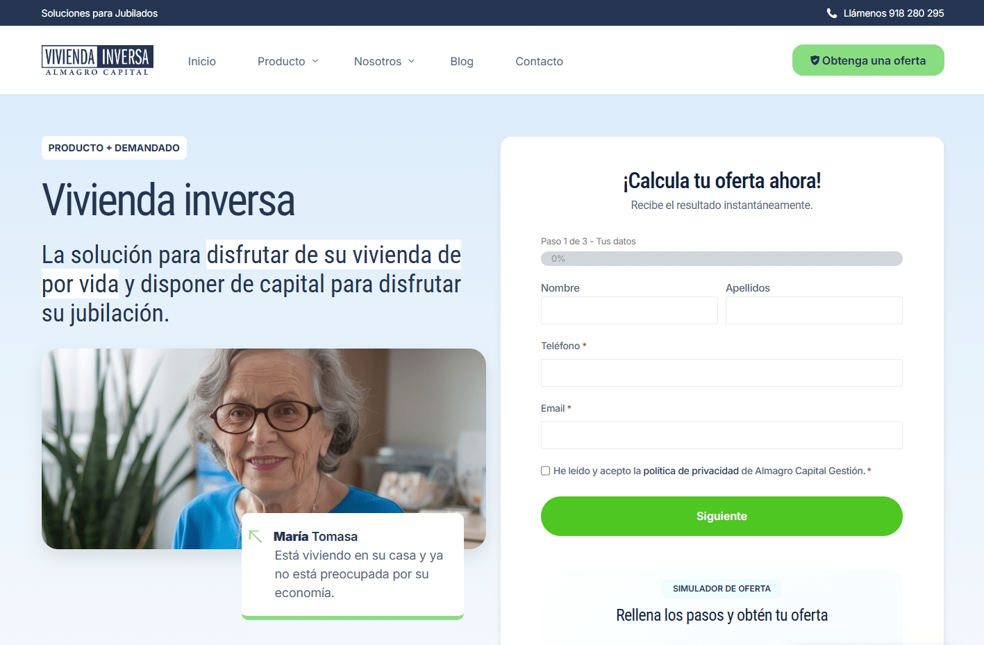 viviendainversa despues Vivienda Inversa (Almagro Capital) + ROI&CO: Desarrollo de 0 a 100 para mejorar la captación de leads a través de Zoho CRM