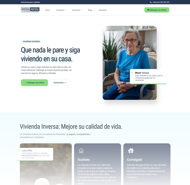 roiandco vivienda inversa diseno desarrollo web Creatividad y desarrollo